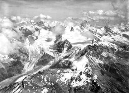 CH-NB - Weisshorn - Eduard Spelterini - EAD-WEHR-32010-A