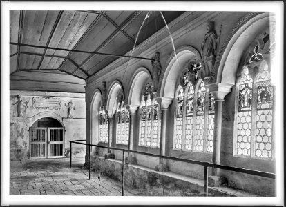 CH-NB - Wettingen, Kirche, vue partielle intérieure - Collection Max van Berchem - EAD-7103
