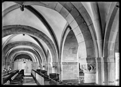 CH-NB - Zürich, Grossmünster, vue partielle intérieure - Collection Max van Berchem - EAD-6588
