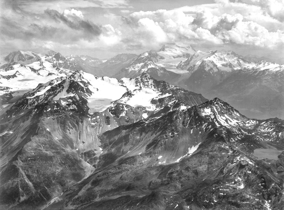 CH-NB - Weisshorn - Eduard Spelterini - EAD-WEHR-32009-A