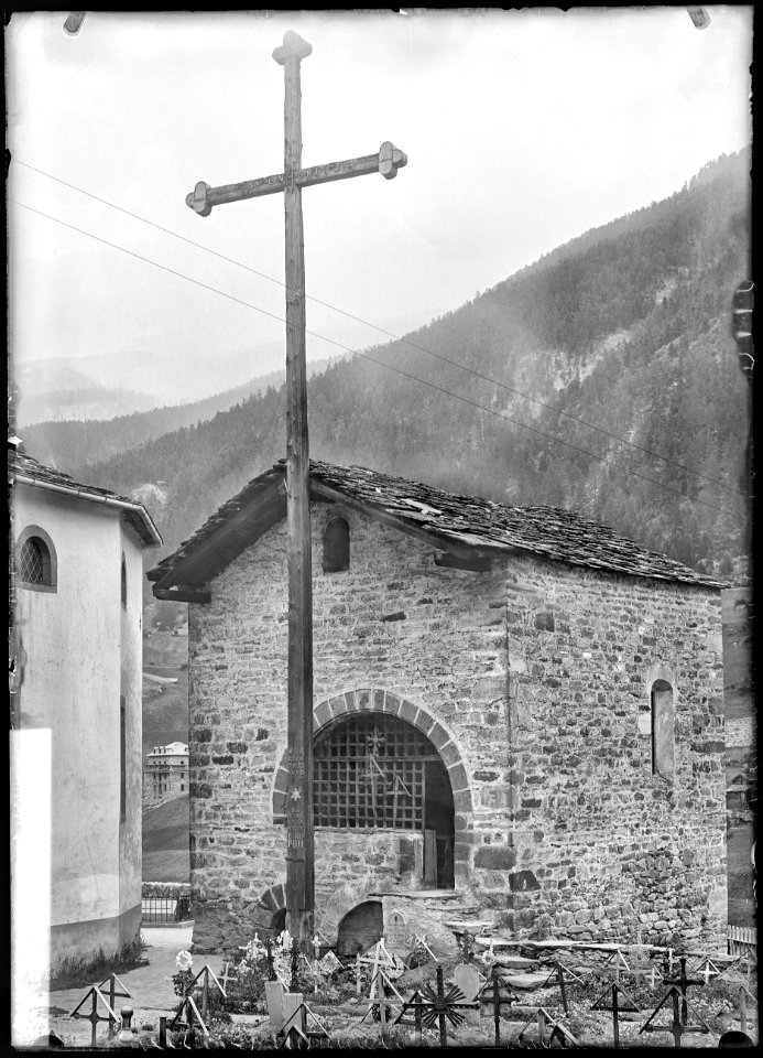 CH-NB - Zermatt, Beinhaus, vue d'ensemble - Collection Max van Berchem - EAD-8651