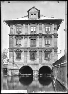 CH-NB - Zürich, Rathaus, façade, vue d'ensemble - Collection Max van Berchem - EAD-6580