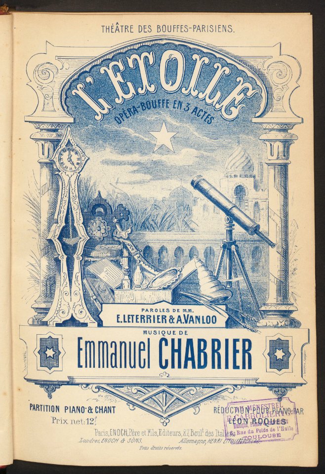Chabrier, Emmanuel - Etoile