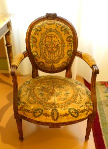 Chair, unidentified - Museo Nacional de Artes Decorativas - Madrid, Spain - DSC08348 photo