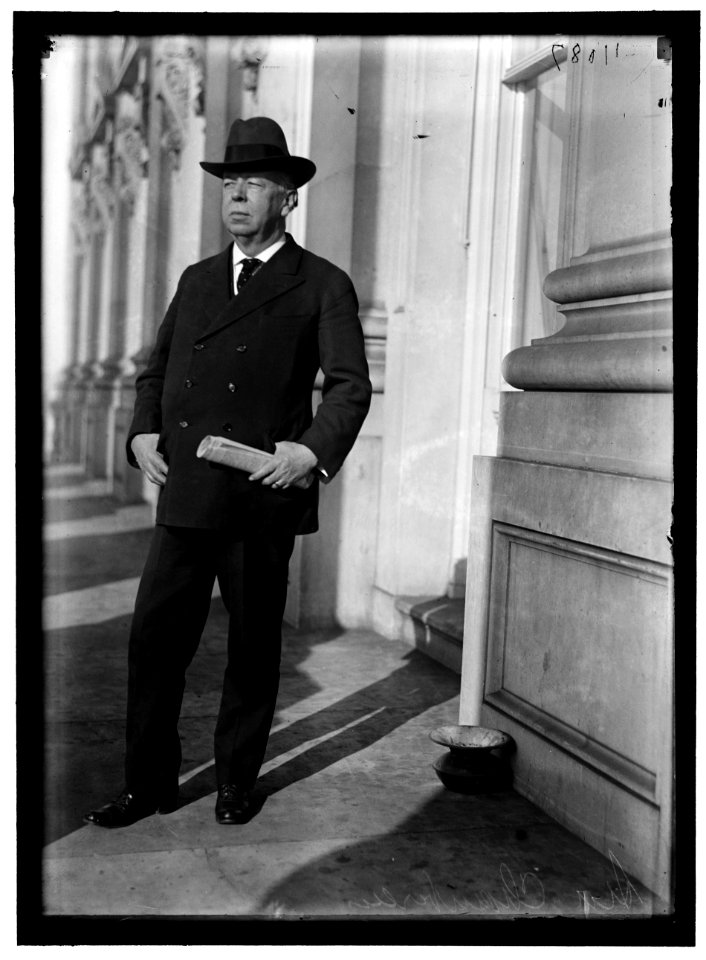 CHAMBERLAIN, GEORGE EARLE. SENATOR FROM OREGON, 1909-1921; MEMBER, U.S. SHIPPING BOARD, 1921-1923 LCCN2016868844