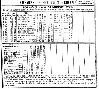 Chaix 1914 - Ch fer Morbihan (Loire inf)
