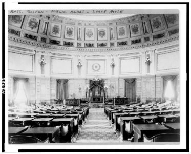 Chamber in State House, Boston, Massachusetts LCCN95501300