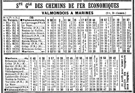 Chaix 1914 - Valmondois a Marines