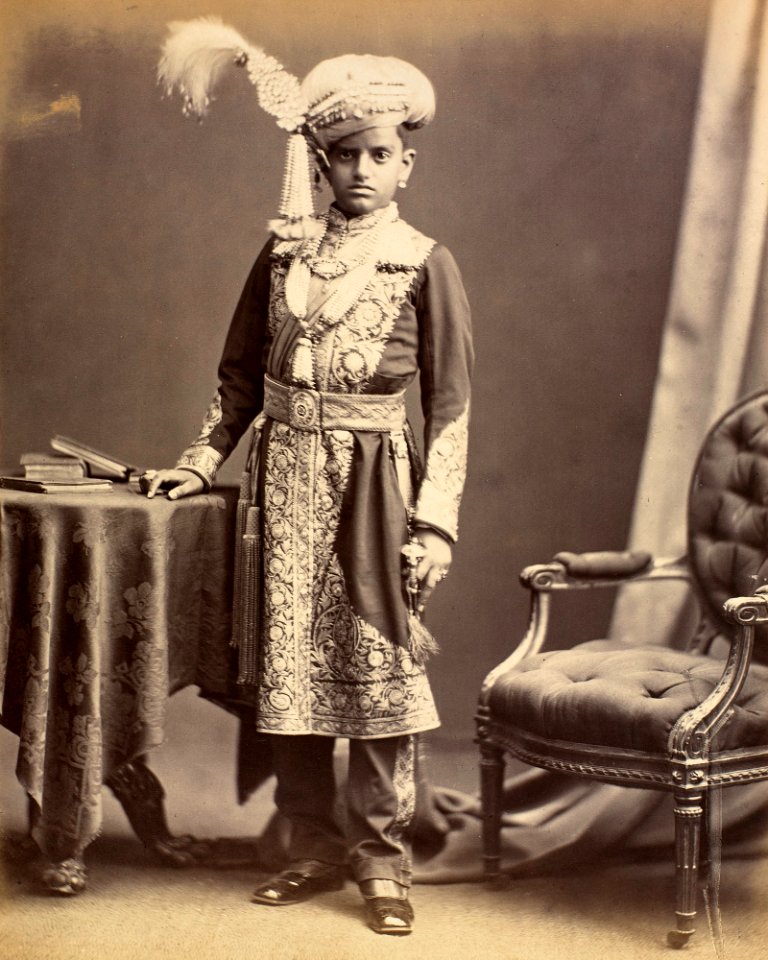 Chamarajednra Wadiyar X of Mysore1877