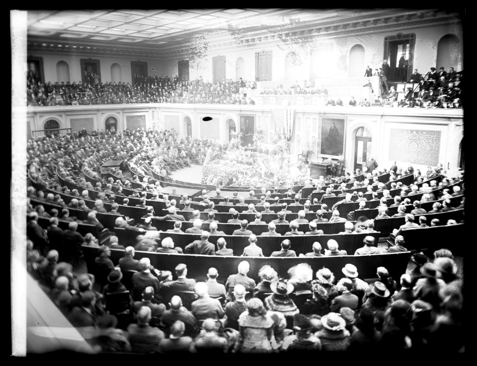 Champ Clark funeral, (Congress, Washington, D.C.) LCCN2016823686