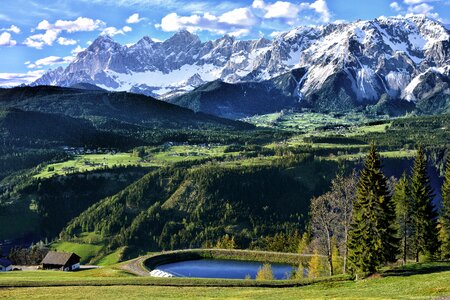 Landscape austria sky photo