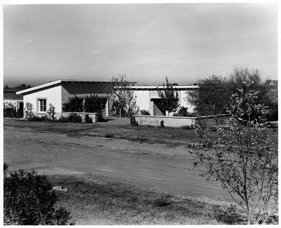 Chandler, Maricopa County, Arizona. The community building of the FSA co-operative part-time farm. - NARA - 522531