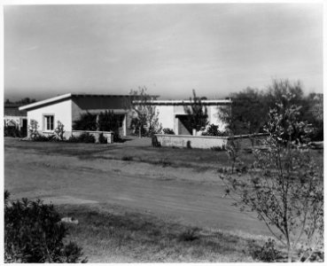 Chandler, Maricopa County, Arizona. The community building of the FSA co-operative part-time farm. - NARA - 522531
