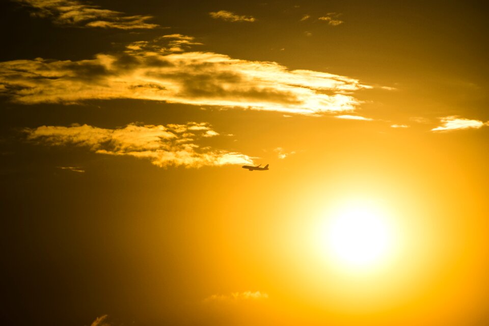 Nature sky brown plane