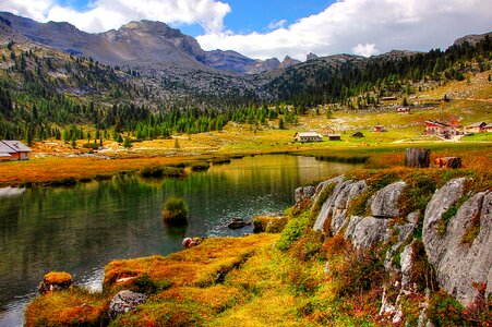 Mountains rock alpine photo