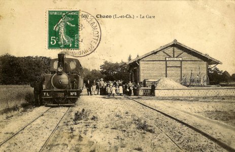 Chaon - La gare