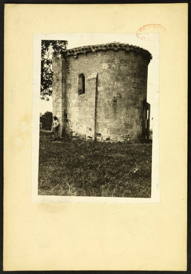 Chapelle de Trompeloup - J-A Brutails - Université Bordeaux Montaigne - 1147
