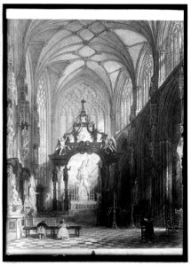 Chapel of St. Gudule, Brussels, Belgium LCCN2016820907