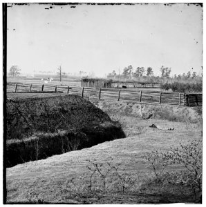 Chapin's Bluff, Virginia (vicinity). (Fort Burnham) LOC cwpb.01954