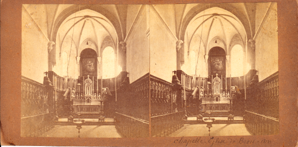 Chapelle de l'église de Brou-Ain