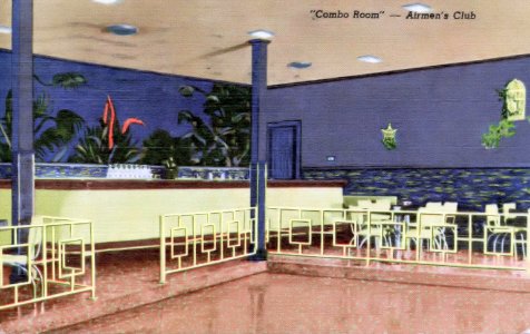 Chanute Air Force Base - Airmans Club Combo Room