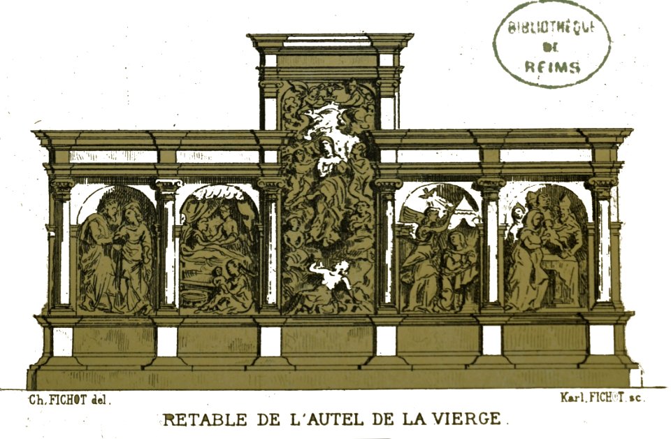Chapelle saint luc Retable Fichot 00678