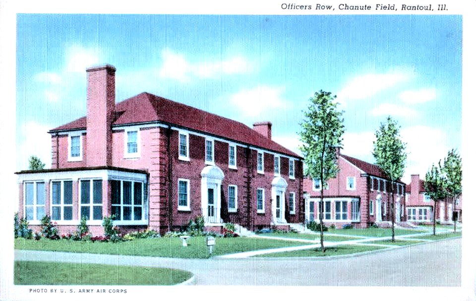 Chanute Field - Officer Housing Row