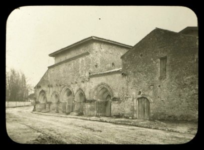 Chapelle du prieuré de Cayac - J-A Brutails - Université Bordeaux Montaigne - 2480