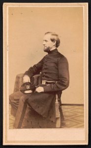 Chaplain Arthur B. Fuller of 16th Massachusetts Infantry Regiment in uniform) - Silsbee, Case & Co., photographic artists, 299-1-2 Washington Street, Boston. Case & Getchell from Dec. 3d, LCCN2016646134 photo