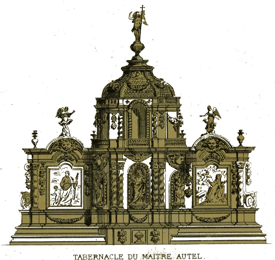 Chapelle saint luc Maitre autel Fichot 00678