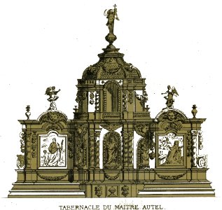 Chapelle saint luc Maitre autel Fichot 00678