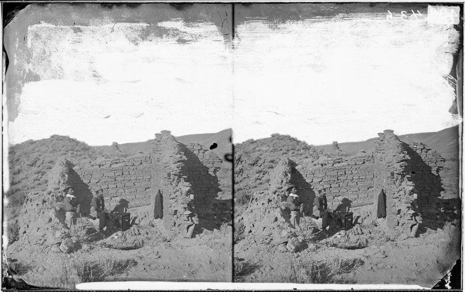 CHARACTERISTIC RUIN OF THE PUEBLO SAN JUAN, NEW MEXICO - NARA - 524065