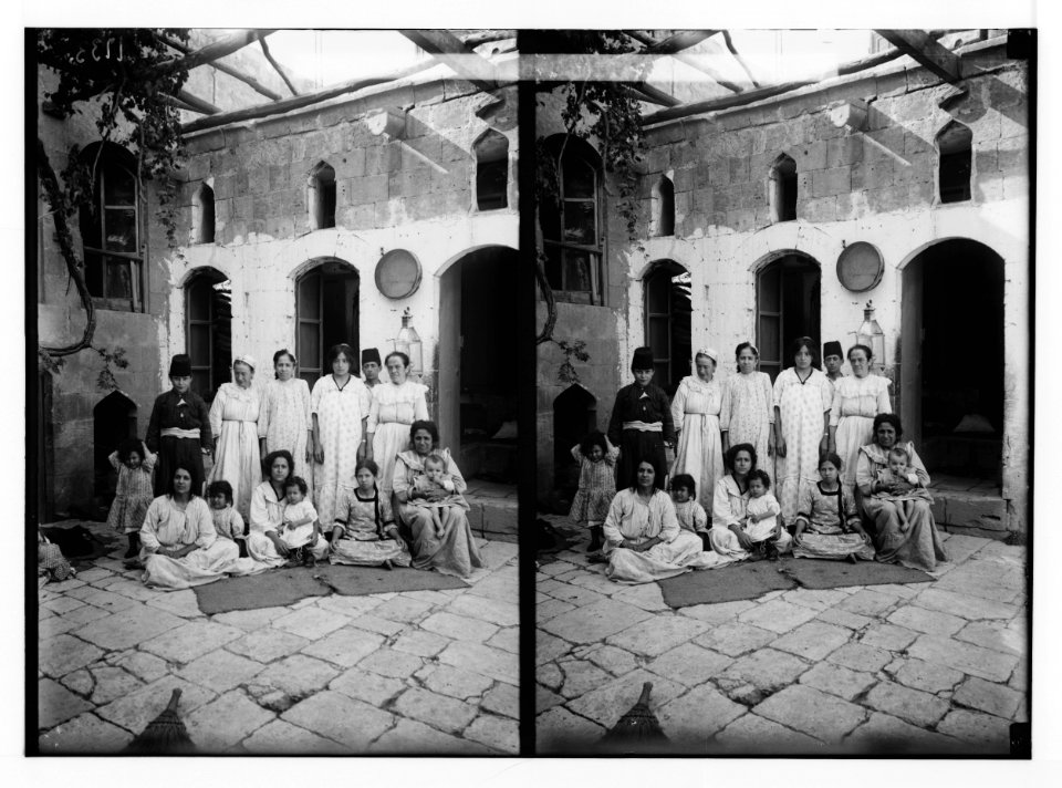 Characters and industries, etc. Poor Jewish family of Aleppo LOC matpc.02214