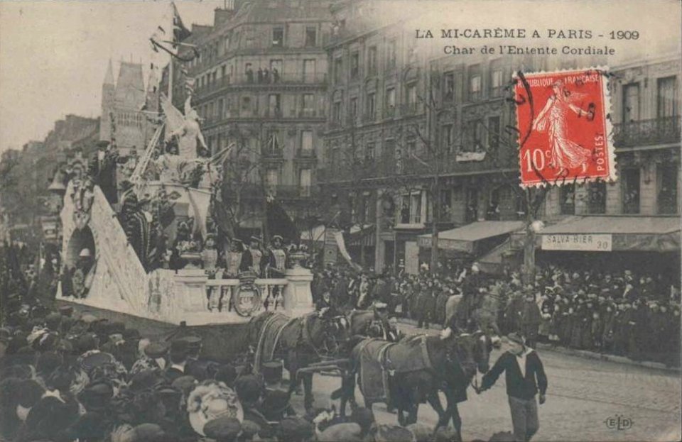 Char de l'Entente Cordiale 1909