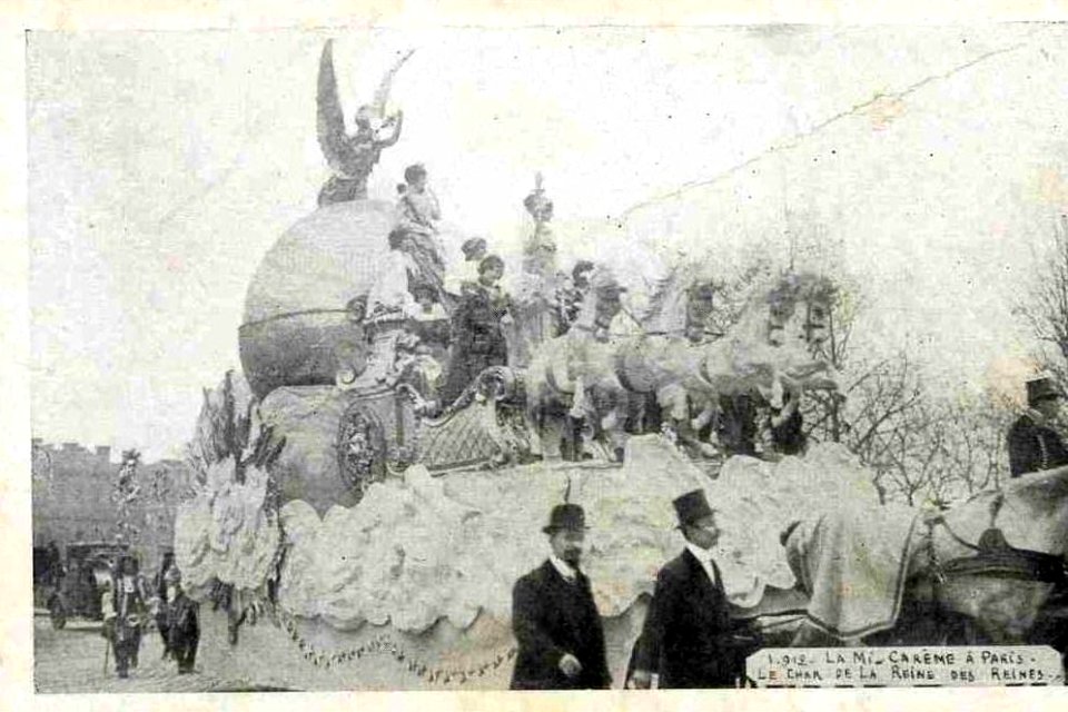Char de la Reine des Reines de Paris 1912 3