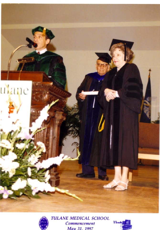 Chapter 4 Ruth Tulane honorary degree