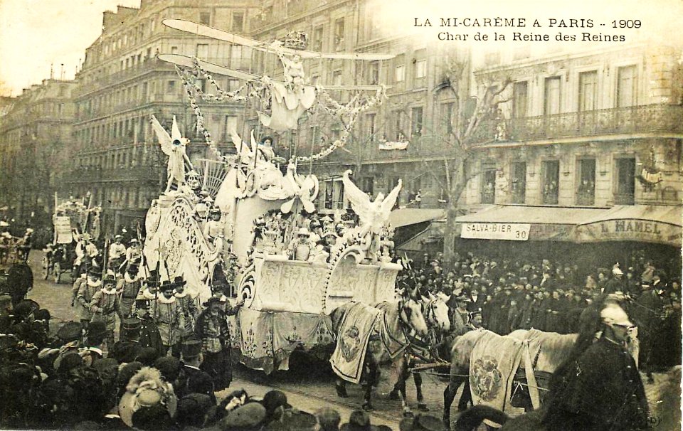 Char de la Reine des Reines de Paris 1909 - 2