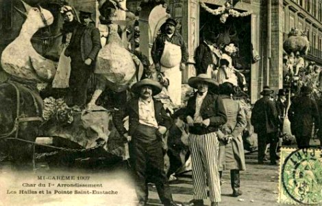Char du 1er arrondissement - Mi-Carême 1907