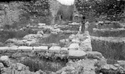 Characters and industries, etc. Ruins of dwellings, Ta'annak LOC matpc.22053