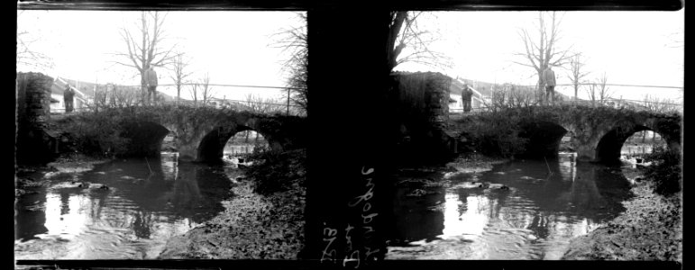 Chardogne. Pont. R. B. - Fonds Berthelé - 49Fi442