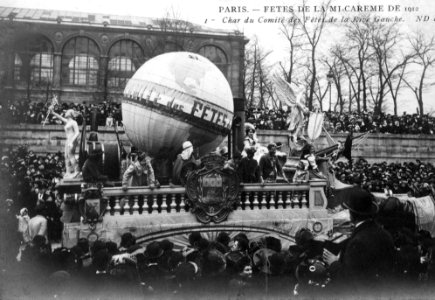 Char du Comité des Fêtes de la Rive Gauche 1912