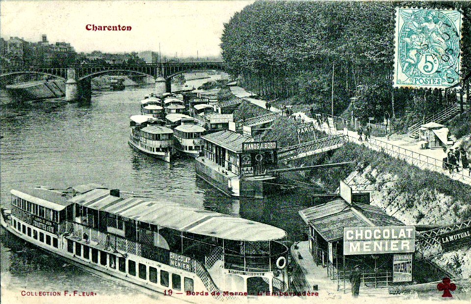 CHARENTON - Bords de Marne - L'embarcadère