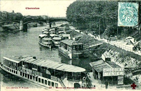 CHARENTON - Bords de Marne - L'embarcadère