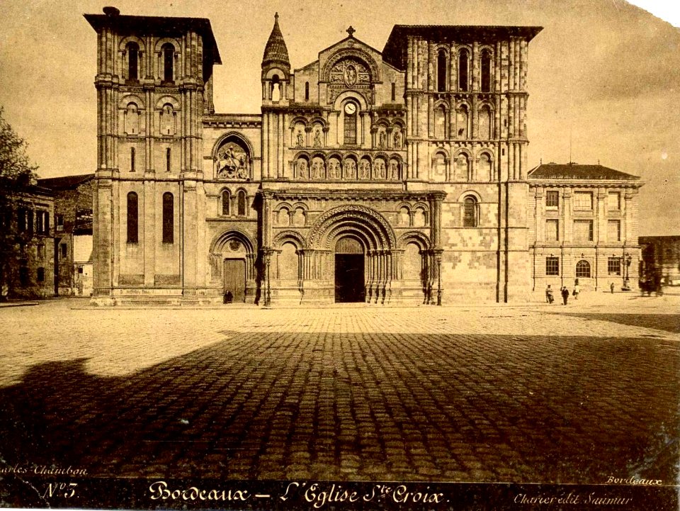 Charles Chambon - Eglise Sainte-Croix Bordeaux