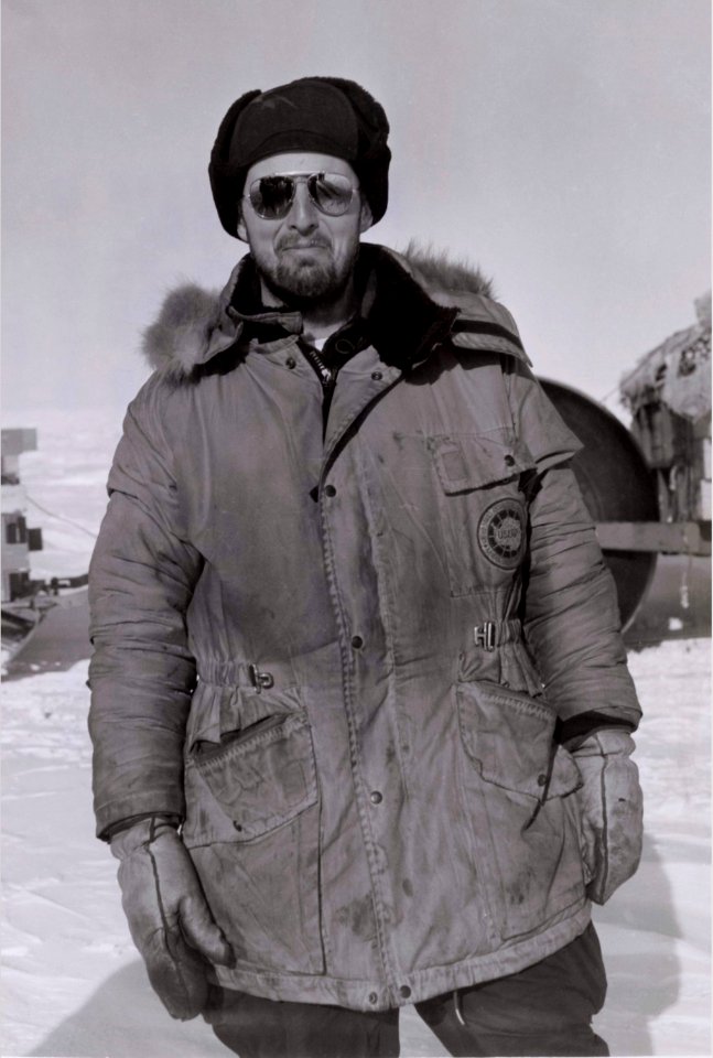 Charles Bentley 1964 in Antarctica