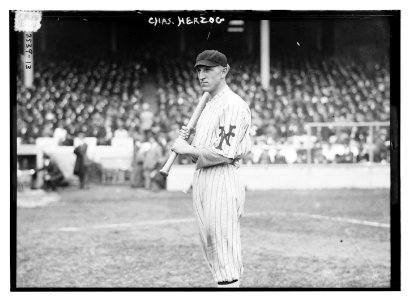 Charles Buck Herzog, New York NL (baseball) LCCN2014696684 photo