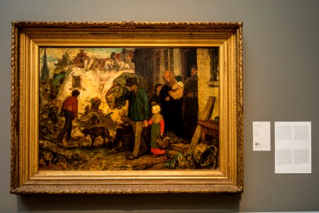 Charles De Groux - The Expulsion