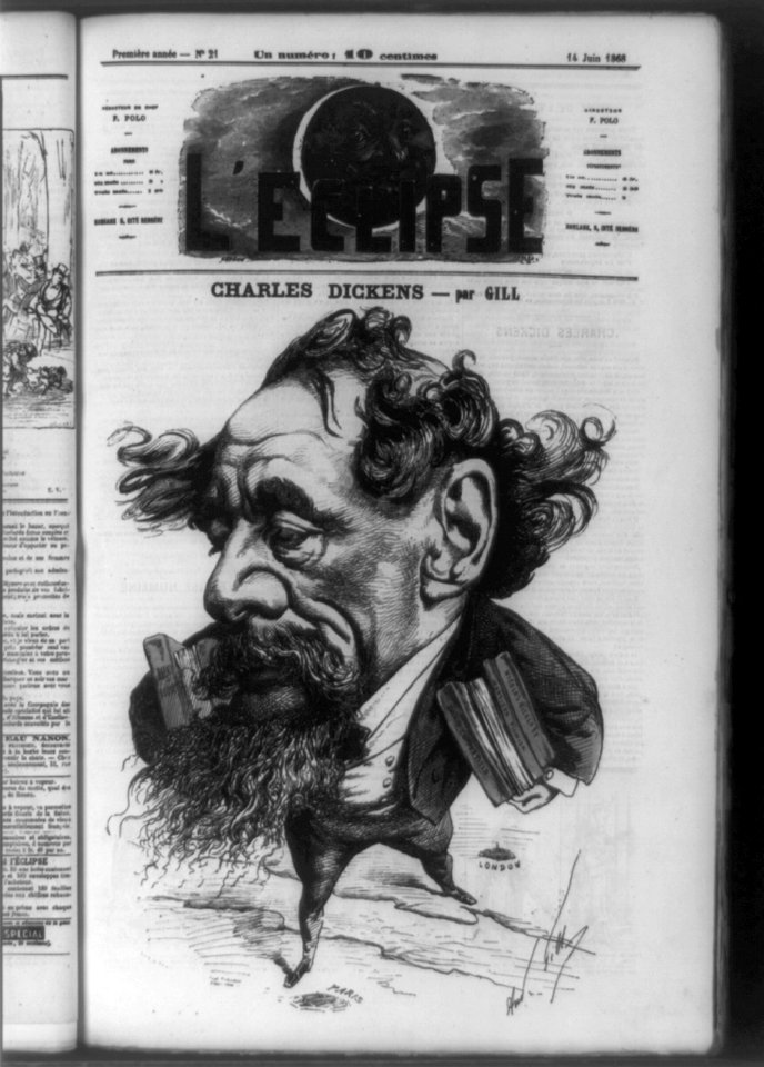 Charles Dickens - par Gill LCCN2002718138