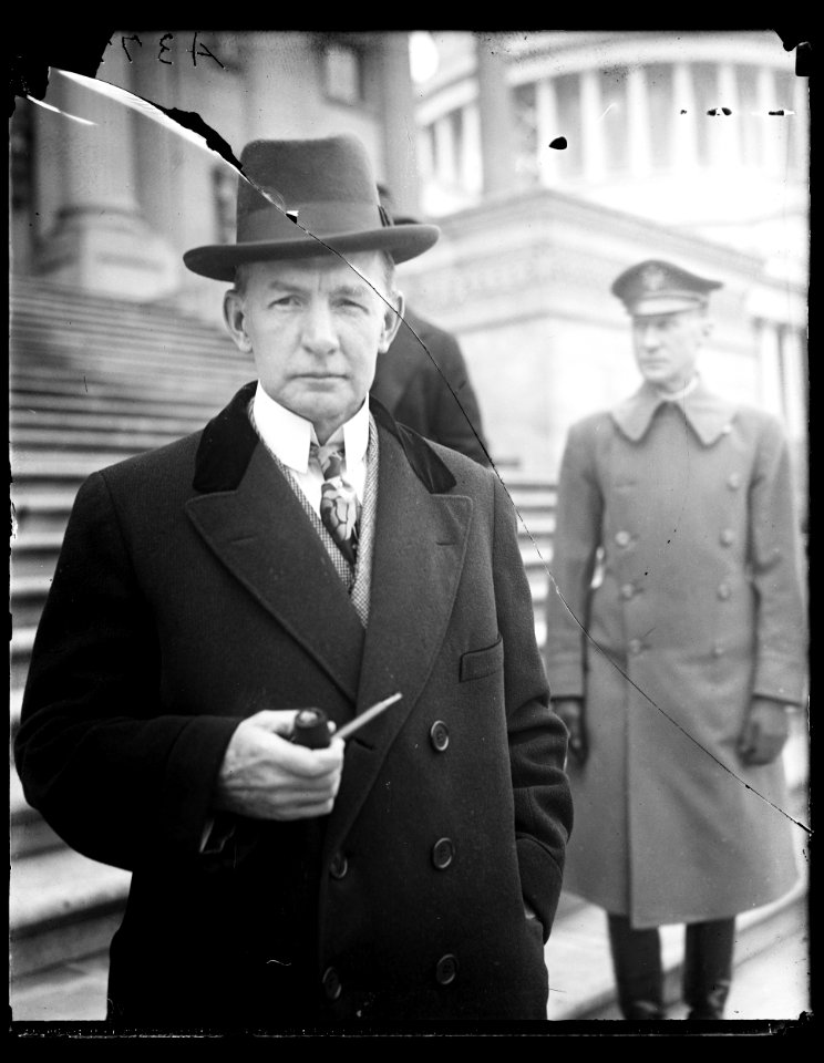 Charles Dawes at U.S. Capitol. Washington, D.C. LCCN2016891014