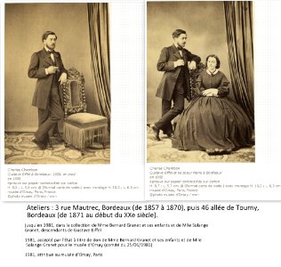Charles Chambon - Gustave Eiffel et sa soeur Marie (1858) b